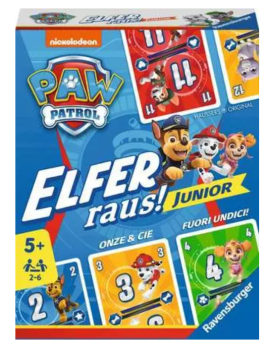 Paw Patrol Elfer raus! Junior - Kartenspiel