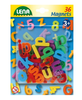 Magnetische Klein Buchstaben 3cm 36 Stück