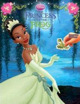 Stickers Buch Princess and the Frog